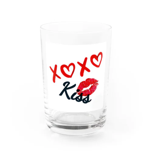 kiss Water Glass