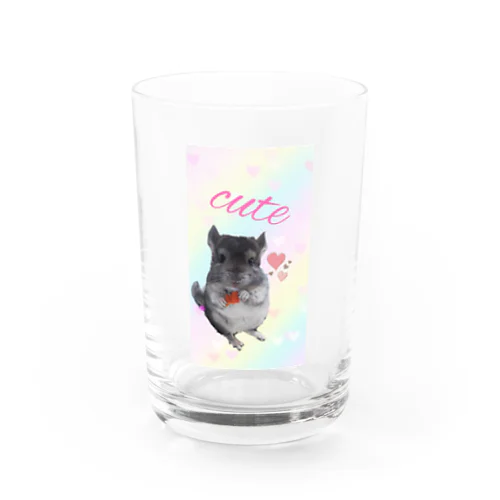 チンチラのルーシィ Water Glass