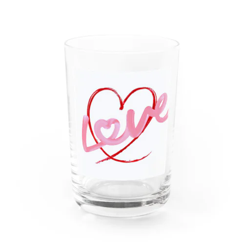 Love Water Glass