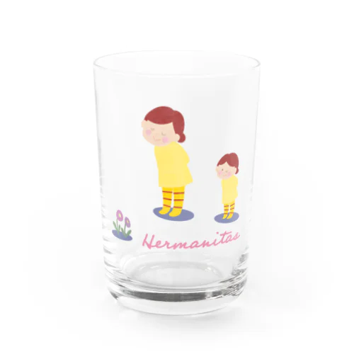 Sisters Water Glass