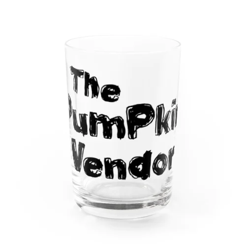 The Pumpkin Vendor Water Glass