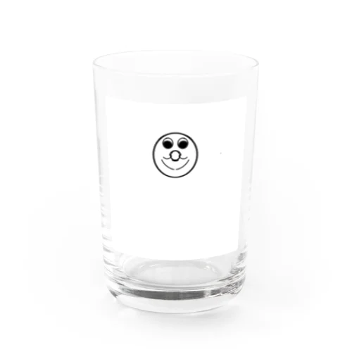 にこにこおじさん Water Glass