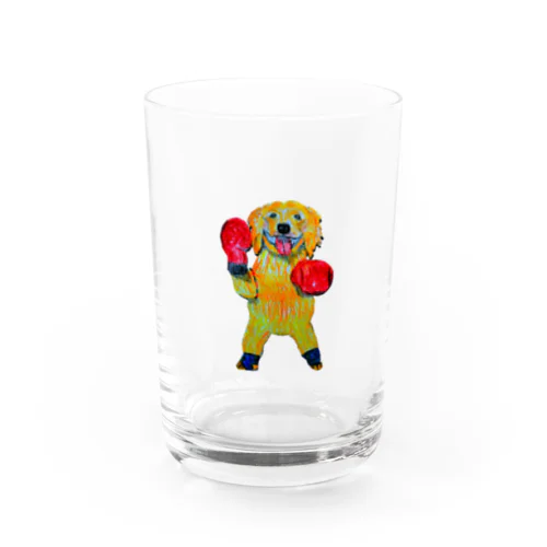 ゴールデンレトリバー Water Glass