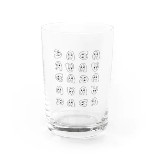 まおちゃんモノグラム Water Glass