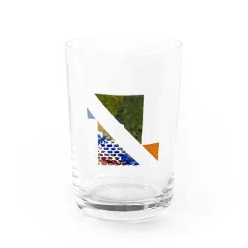 ななめのさんかクン Water Glass