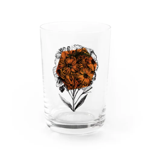 Wallflower Water Glass