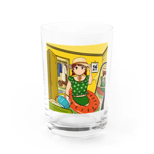 今年こそ君とバカンス Water Glass