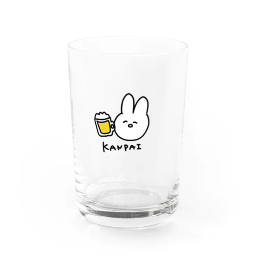 うさぎのカンパイ Water Glass