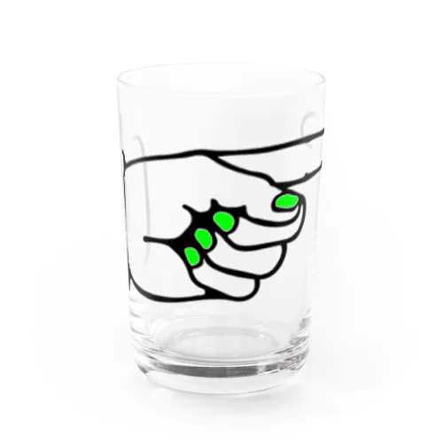 アッチコッチ　グリーン Water Glass