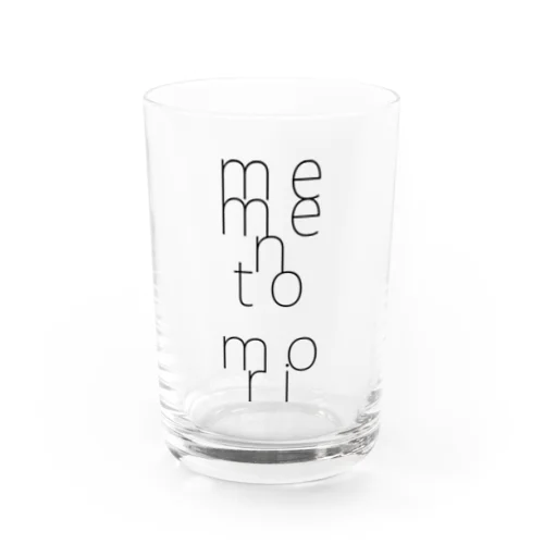 メメントモリ memento mori Water Glass