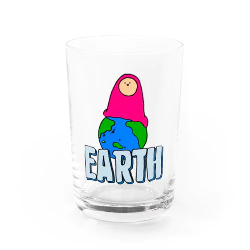 EARTH - チキュウ Water Glass