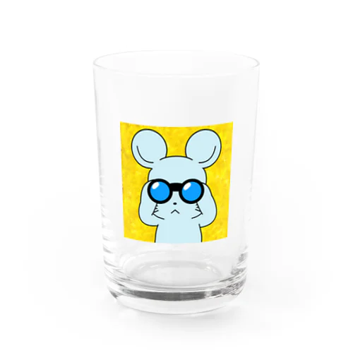 現場のネズミさん Water Glass