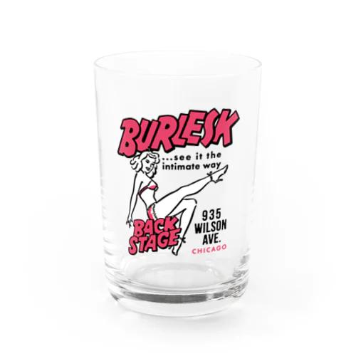 Vintage_Burlesque_Chicago Water Glass