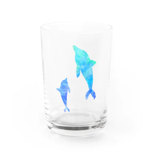 シャイニードルフィン Water Glass
