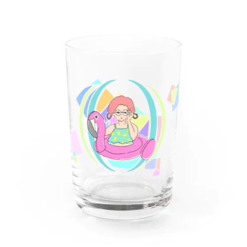 サマービーチ Water Glass