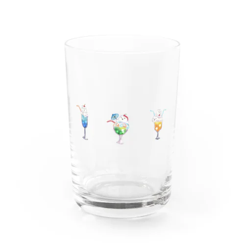 とろあにまる ふろーと Water Glass