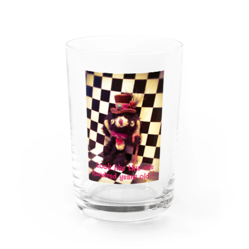 こうみえて長生きウサギちゃん Water Glass