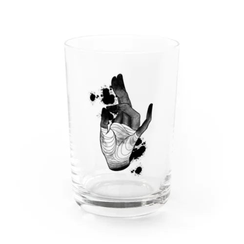 BENI zombie hand Water Glass