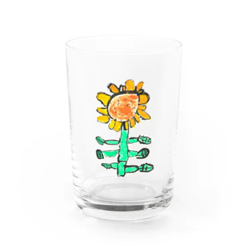 ヒマワリ Water Glass