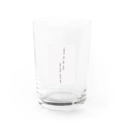 グレーベビーピンク Water Glass
