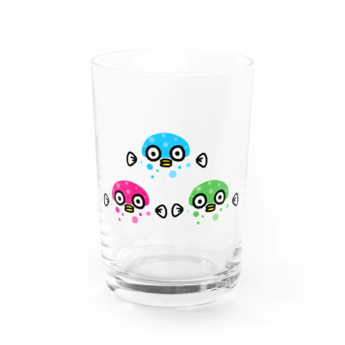 ふぐトリオ Water Glass