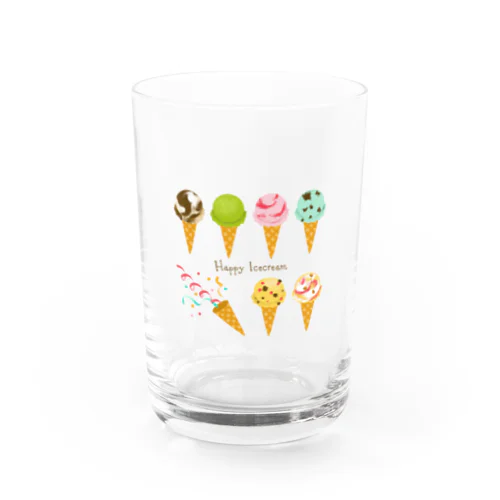 ハッピーアイスクリーム！ Water Glass