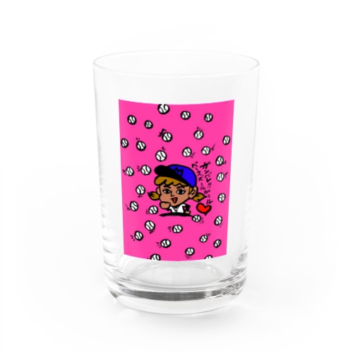 ガンバレ！ベースボールガール！ Water Glass