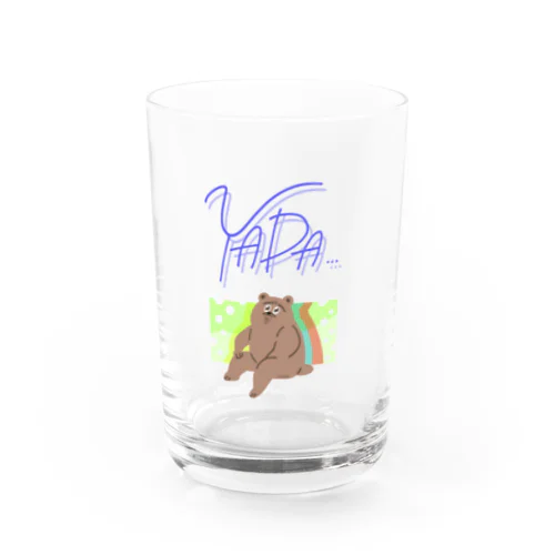 YADAくま Water Glass