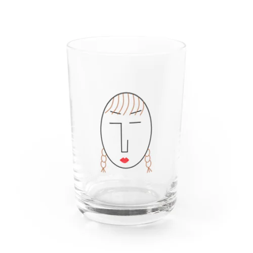the face様 （顔） Water Glass
