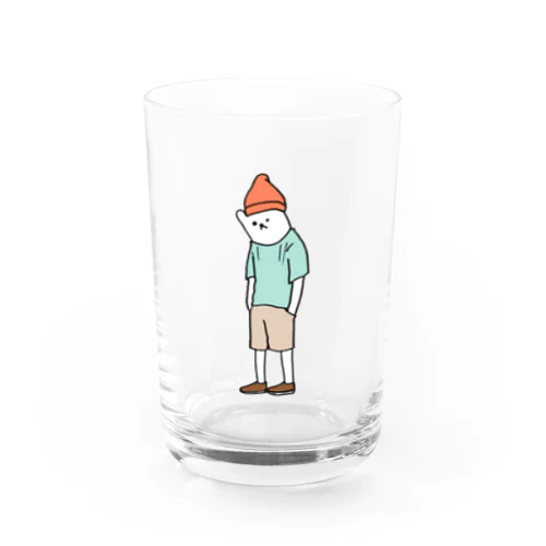 シャレくまA Water Glass