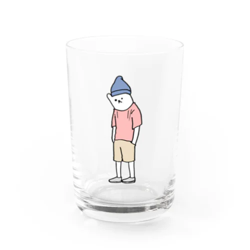 シャレくまB Water Glass