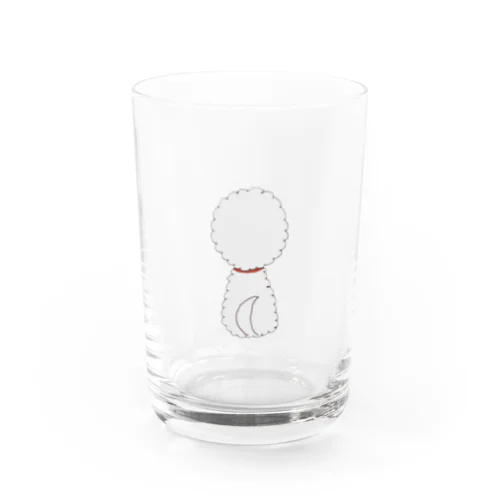 もふもふビションフリーゼ Water Glass