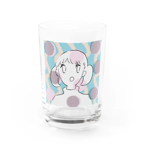 ぽわぽわちゃん Water Glass