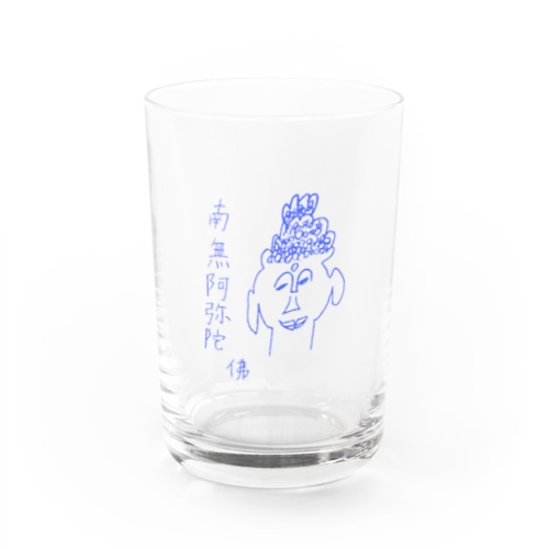 あみださま Water Glass