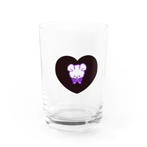 すけべあちゃんグラスBLACK Water Glass