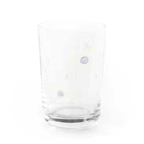 はなひらひら Water Glass