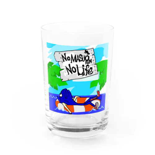 夏ますおくん　うきわver. Water Glass