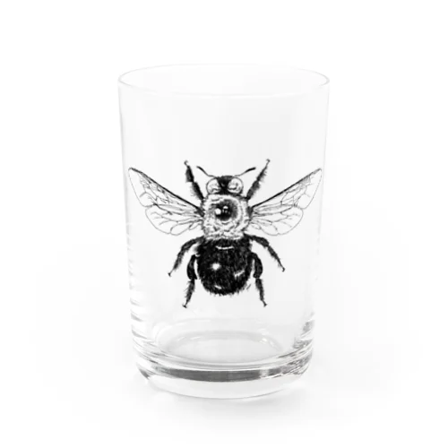 クマバチ(xylcopa.) Water Glass