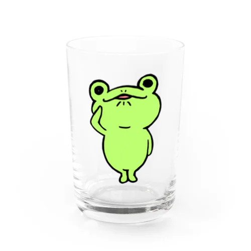 かわずさん Water Glass