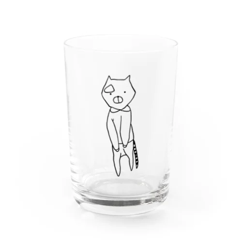 ねこ Water Glass