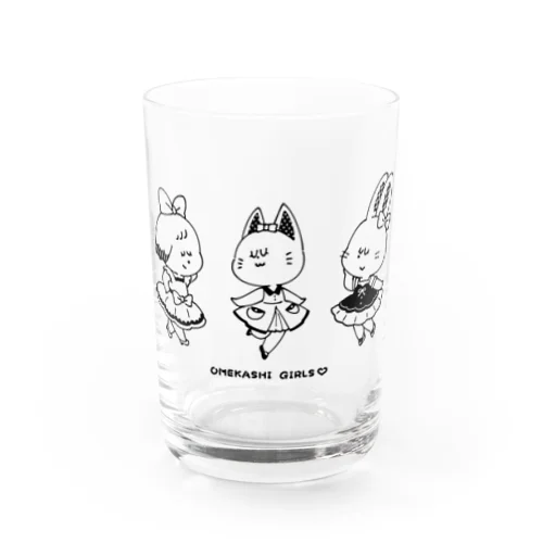 omekashi girls Water Glass