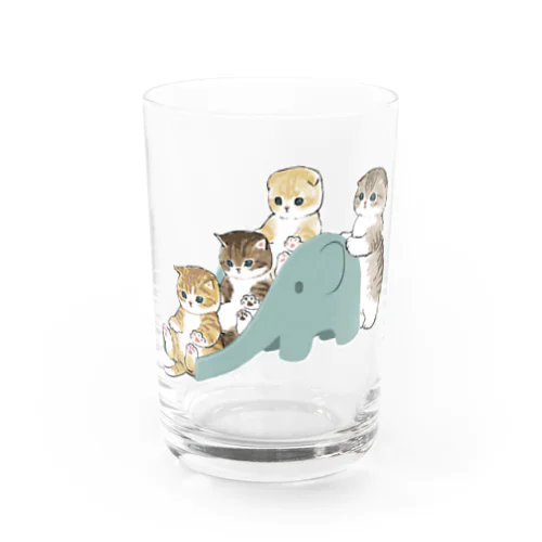 もふもふ渋滞 Water Glass