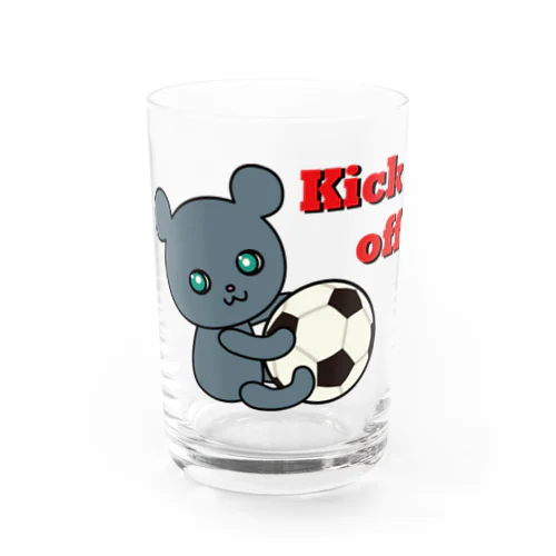 ボランチのこぐま（Kick off） Water Glass