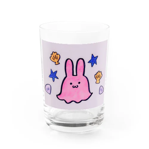 めんだこうさぎ×海のものたち Water Glass