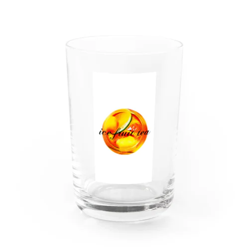球体アイスフルーツティー Water Glass
