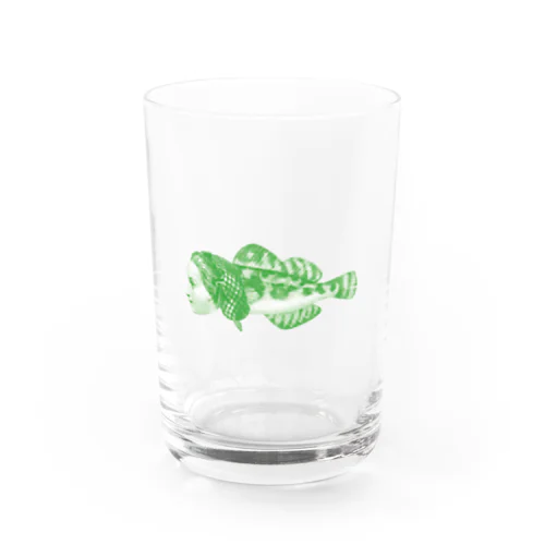 人魚 グラス (プリティグリーン)  Water Glass