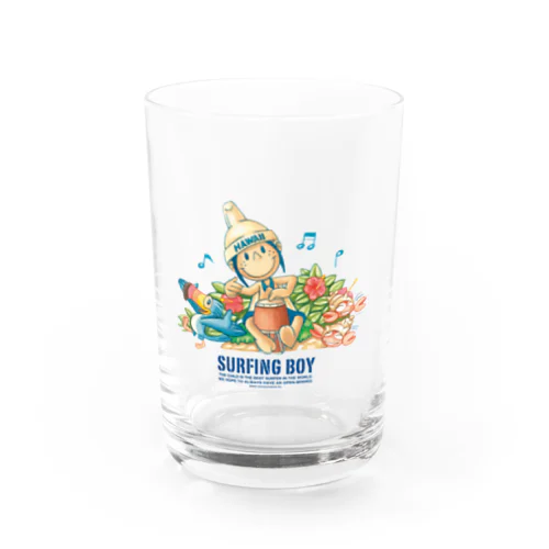 Surfing Boy ジャンベ グラス Water Glass