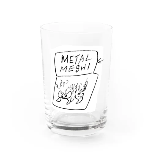 METAL MESHI CAT Water Glass