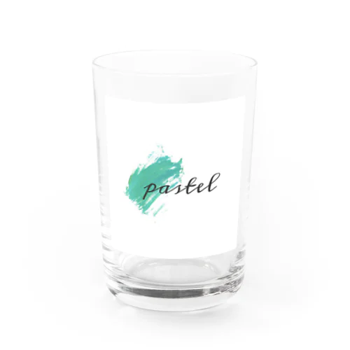 pastel Water Glass