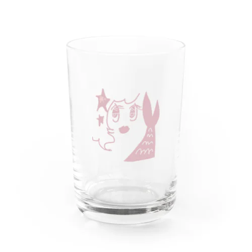 にんぎょ Water Glass